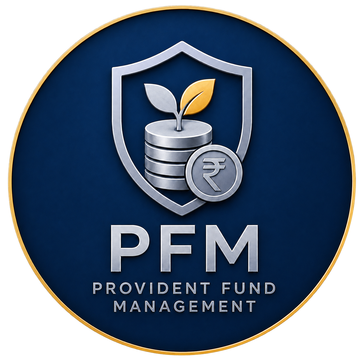 Provident Fund and funds management module logo
